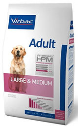 Produktbild von Virbac HPM Canine Adult Hundefutter für mittelgroße Hunde 12kg - 12 kg