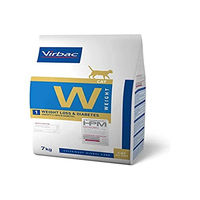 Produktbild von Virbac HPM Feline Weight Loss & Diabetes Trockenfutter für erwachsene Katzen zur Gewichtsreduktion und Diabetes-Unterstützung 2 x 7 kg - 7 kg