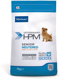 Produktbild von Virbac HPM Senior Light Trockenfutter für kleine und Mini Hunde mit Schwein und Geflügel zur Gewichtskontrolle und Seniorenpflege 7 kg