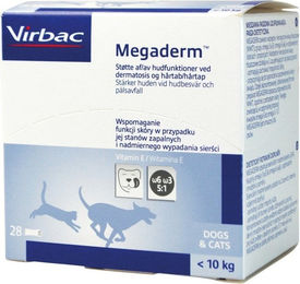 Produktbild von Virbac Megaderm Haut-Fell-Supplement Monodosierung 28x4 ml