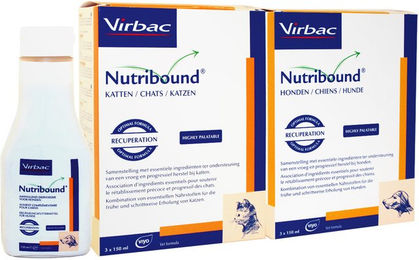 Virbac Nutribound Katze Aufbaufutter mit Probiotika für die Magen-Darm-Verdauung 3 x 150 ml – Bild 1 von 4