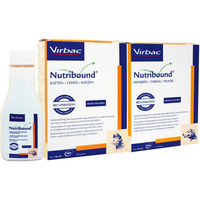 Produktbild von Virbac Nutribound Katze Aufbaufutter mit Probiotika für die Magen-Darm-Verdauung 3 x 150 ml
