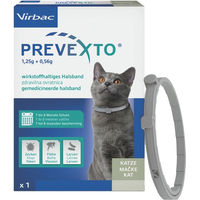 Produktbild von Virbac PreveXto Halsband für Katzen und Kitten gegen Flöhe und Zecken