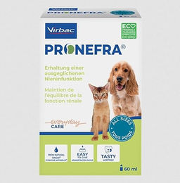 Virbac Pronefra Ergänzungsfuttermittel für Hunde und Katzen zur Unterstützung der Nierenfunktion 60 ml - 60 ml – Bild 1 von 2