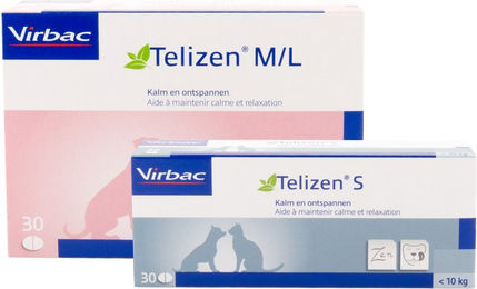 Virbac Telizen M&L Beruhigungstabletten 100 mg 2 x 30 Stück – Bild 1 von 3