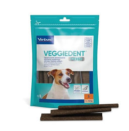 Virbac Veggiedent Fresh Zahnpflege-Snack für kleine Hunde Größe S zur Erfrischung des Atems – Bild 1 von 3
