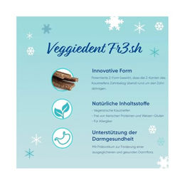 Virbac VeggieDent Zahnpflege-Snack für kleine Hunde - Vegan, Glutenfrei und Hypoallergen - 224 g – Bild 1 von 5
