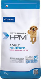 Produktbild von Virbac Veterinary HPM Adult Hund Neutered Large & Medium Trockenfutter 2 x 12 kg - 2 x 12 kg