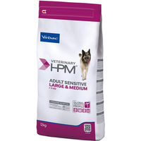 Produktbild von Virbac Veterinary HPM Adult Hundefutter Sensitive Digest für große und mittelgroße Rassen 2 x 12 kg - 2 x 12 kg