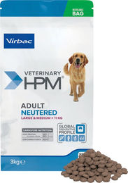 Virbac Veterinary HPM Adult Neutered Hundefutter für große und mittlere Hunde 3 kg – Bild 1 von 2