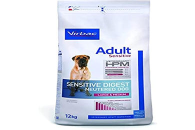 Virbac Veterinary HPM Adult Neutered Sensitive Digest Hundefutter für mittelgroße Hunde 12 kg - 12 kg – Bild 1 von 5