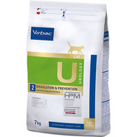 Produktbild von Virbac Veterinary HPM Cat Urology Dissolution & Prevention U2 Diät-Trockenfutter für ausgewachsene Katzen 2 x 7 kg - 2 x 7 kg