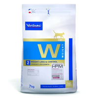 Produktbild von Virbac Veterinary HPM Cat Weight Loss and Control W2 Diätfutter für erwachsene Katzen zur Gewichtskontrolle und Diabetes-Unterstützung 2 x 7 kg - 2 x 7 kg