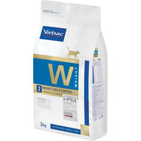 Produktbild von Virbac Veterinary HPM Cat Weight Loss and Control W2 Diätfutter Trockenfutter für erwachsene Katzen zur Gewichtskontrolle 3 kg - 3 kg