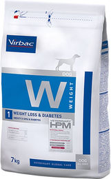 Produktbild von Virbac Veterinary HPM Hund Diätfutter Trockenfutter zur Gewichtskontrolle und bei Diabetes 7 kg - 7 kg
