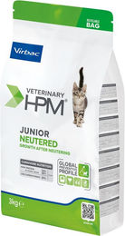Produktbild von Virbac Veterinary HPM Junior Neutered Cat Hypoallergenes und Glutenfreies Trockenfutter für kastrierte Katzen 2 x 3 kg - 2 x 3 kg
