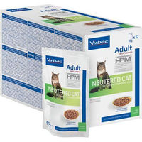Produktbild von Virbac Veterinary HPM Katzenfutter Adult Neutered mit Lachs 12 x 85 g - 12 x 85 g