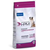 Produktbild von Virbac Veterinary HPM Senior Trockenfutter für große und mittlere Hunde mit Gewichtskontrolle und niedrigem Phosphorgehalt 12 kg - 2 x 12 kg