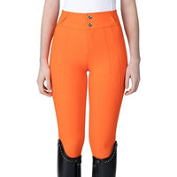 Produktbild von Vision Reithose Damen Full-Grip Tangerine Orange XXS
