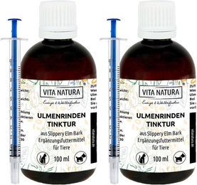 VITA NATURA Ulmenrinde Tinktur Tropfen zur Magen-Darm-Unterstützung 100 ml – Bild 1 von 1