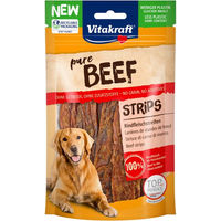 Produktbild von Vitakraft BEEF Rindfleischstreifen Trockenfleisch für Hunde getreidefrei 3x80g