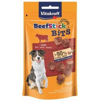 Produktbild von Vitakraft Beef-Stick Bits Hundetrockenfleisch Rind ohne Farb- und Aromastoffe 9x40g - 9 x 40 g