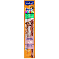 Produktbild von Vitakraft Beef Stick Hypoallergenic Hundeleckerli mit Rind Pute und Strauß für erwachsene Hunde 600g