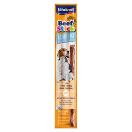 Vitakraft Beef Stick Low Fat Kausnack für Hunde mit Rind und Pute 12 g - 50 x 12 g – Bild 1 von 2