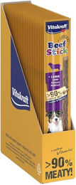 Vitakraft Beef Stick Rind und Lamm Trockenfleisch 300g - 25 x 12 g – Bild 1 von 1