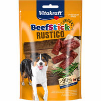 Produktbild von Vitakraft Beef Stick Rustico Belohnungssnack für Hunde mit Rind 3x55g