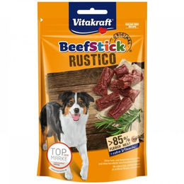 Vitakraft Beef Stick Rustico Hundesnack mit hohem Rindfleischanteil 55g - 7 x 55 g – Bild 1 von 8