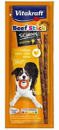 Vitakraft Beef Stick School Belohnungssnack Geflügel und Rind mit hohem Fleischanteil 6x20 g – Bild 1 von 1
