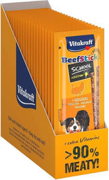 Vitakraft Beef Stick School Hundesnack mit Rind und Geflügel hoher Fleischanteil Vorratspackung – Bild 1 von 1