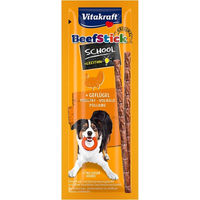 Produktbild von Vitakraft Beef Stick School Kausnack Rind und Geflügel 4x10 Stück