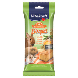 Produktbild von Vitakraft Bisquiti Sesam Kräcker für Nager 4er-Pack