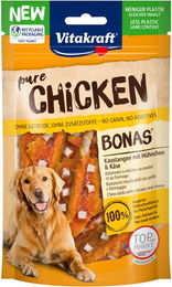 Produktbild von Vitakraft Bonas Belohnungssnack Huhn und Käse für Katzen getreidefrei 3x80g