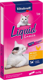 Vitakraft Cat Liquid Snack Huhn Katzen Paste 11 x 90g – Bild 1 von 4