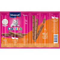 Produktbild von Vitakraft Cat Stick Classic Katzen Leckerli Truthahn und Lamm 24 x 6 g