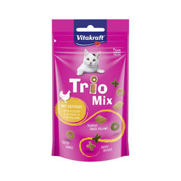 Vitakraft Cat Trio Mix Leckerli Geflügel 60 g - 60 g – Bild 1 von 3