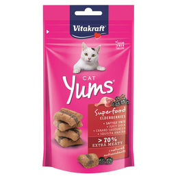 Vitakraft Cat Yums Katzensnack Ente mit Superfood für erwachsene Katzen 40 g - 40 g – Bild 1 von 3