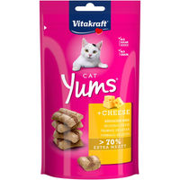 Produktbild von Vitakraft Cat Yums Katzensnack Käse 9x40g