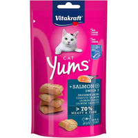 Produktbild von Vitakraft Cat Yums Katzensnack Lachs 3x40g