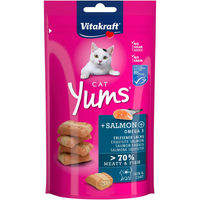 Produktbild von Vitakraft Cat Yums Katzensnack Lachs 9x40g