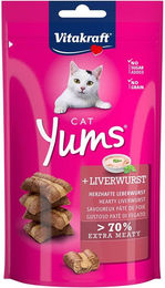 Produktbild von Vitakraft Cat Yums Katzensnack Leckerli Schwein 13,5g