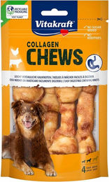 Vitakraft Chews Collagen Knoten Huhn Sensitive Kausnack 4x80g – Bild 1 von 6