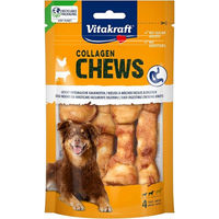 Produktbild von Vitakraft Chews Collagen Knoten Kausnack Huhn Sensitive 80g