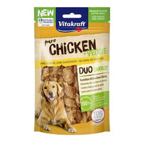 Produktbild von Vitakraft Chicken & Veggie Kausnack Karotte-Hühnchen-Sticks getreidefrei 80 g - 80 g