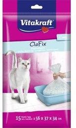 Vitakraft CloFix Care Hygienebeutel für die Katzentoilette 15 Stück – Bild 1 von 5