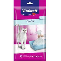 Produktbild von Vitakraft CloFix Care Hygienebeutel für die Katzentoilette 15 Stück
