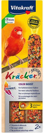 Vitakraft Color Boost Kräcker Snack für Kanarienvögel 2 Stück – Bild 1 von 2